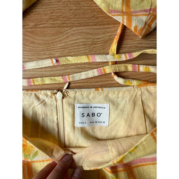 SABO Myah Midi Skirt and Top Set Sz Large MSRP $120 - Picture 10 of 10
